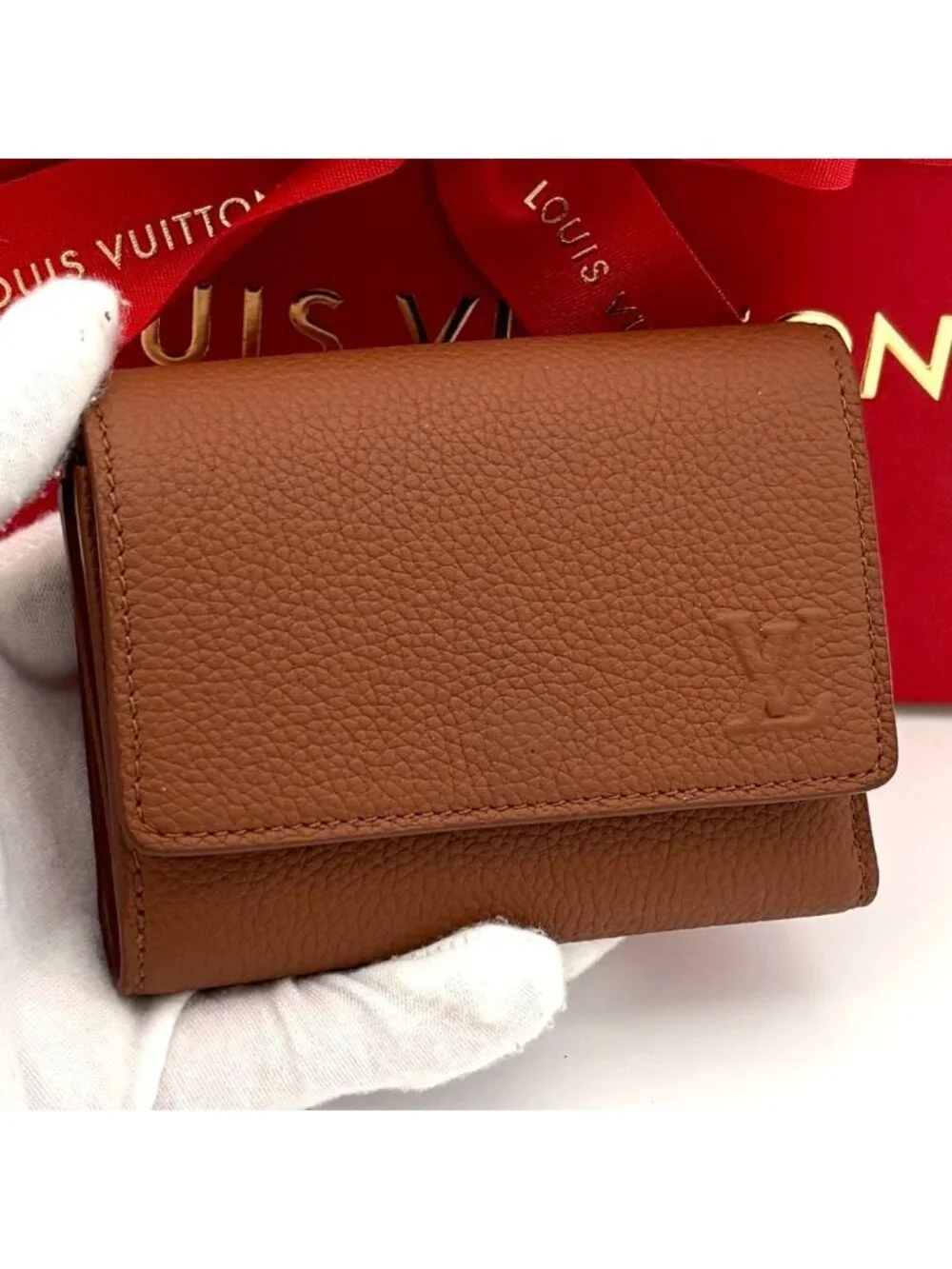 Louis Vuitton Wallet Victor Aerogram Brown